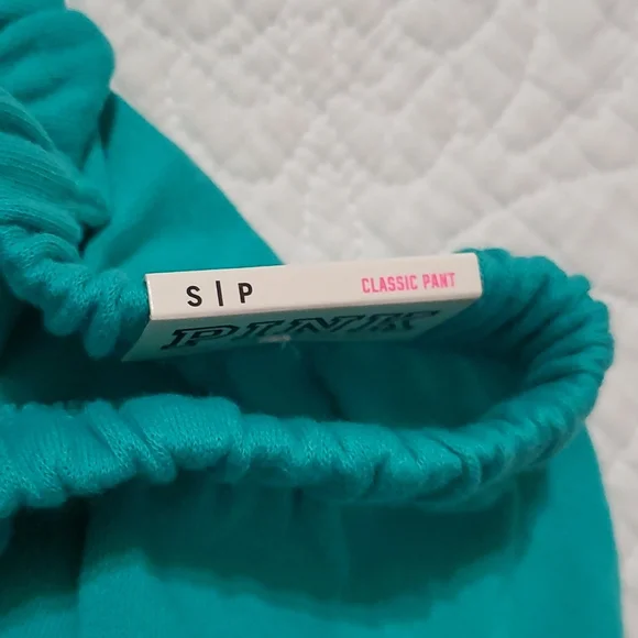 Victoria's Secret PINK Classic Joggers, Size S, Teal - Picture 8 of 10